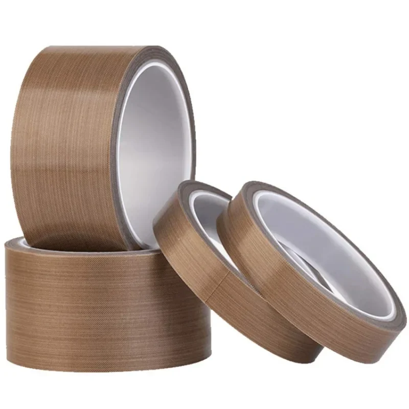 1PC  Resistant High Temperature Adhesive Cloth Insulation 300 Degree Vacuum Sealing Machine Tape 10 meter*0.18mm