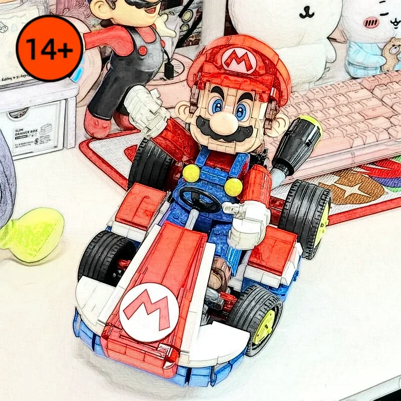 

1972 шт., популярные игры Disney, суперстандартные картины, строительные блоки, модель кирпичей MOC-72037, орнамент, игрушки, подарки на Рождество и день рождения