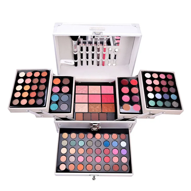 Explosieve cosmetische sets Make-upsets Oogschaduwpaletsets Lip Jelly Lippotlood Blush Combo Professionele make-upartiest Geavanceerd