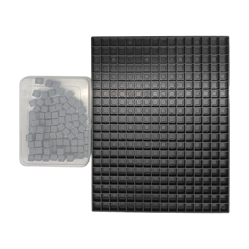 

Braille Math Teaching Cubes Kit Forblind Andlow Vision Arithmetic Teaching Aids Forblind Schools