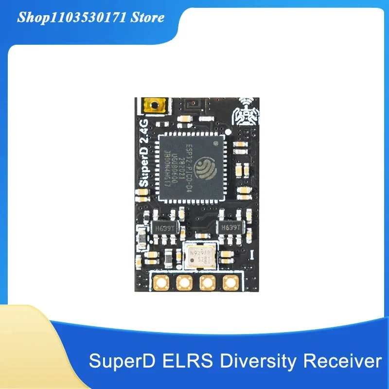 BETAFPV SuperD ELRS 2.4G/915MHz/868MHz Diversity Receiver