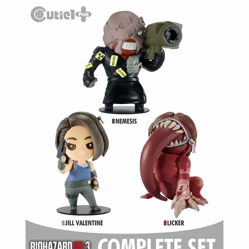 الأصلي أطقم منمذجة Cutie1 099 جيل فالنتين 100 NEMESIS 101 LICKER أنيمي نموذج لجسم اللعب نموذج هدايا للأولاد تحصيل