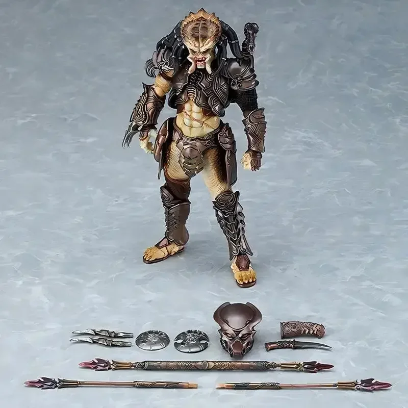 

New IN stock SP-109 Predator Concrete Figma Jungle Elder Predator Clan Leader Warrior Action Figure Model Toy Dolls Gifts
