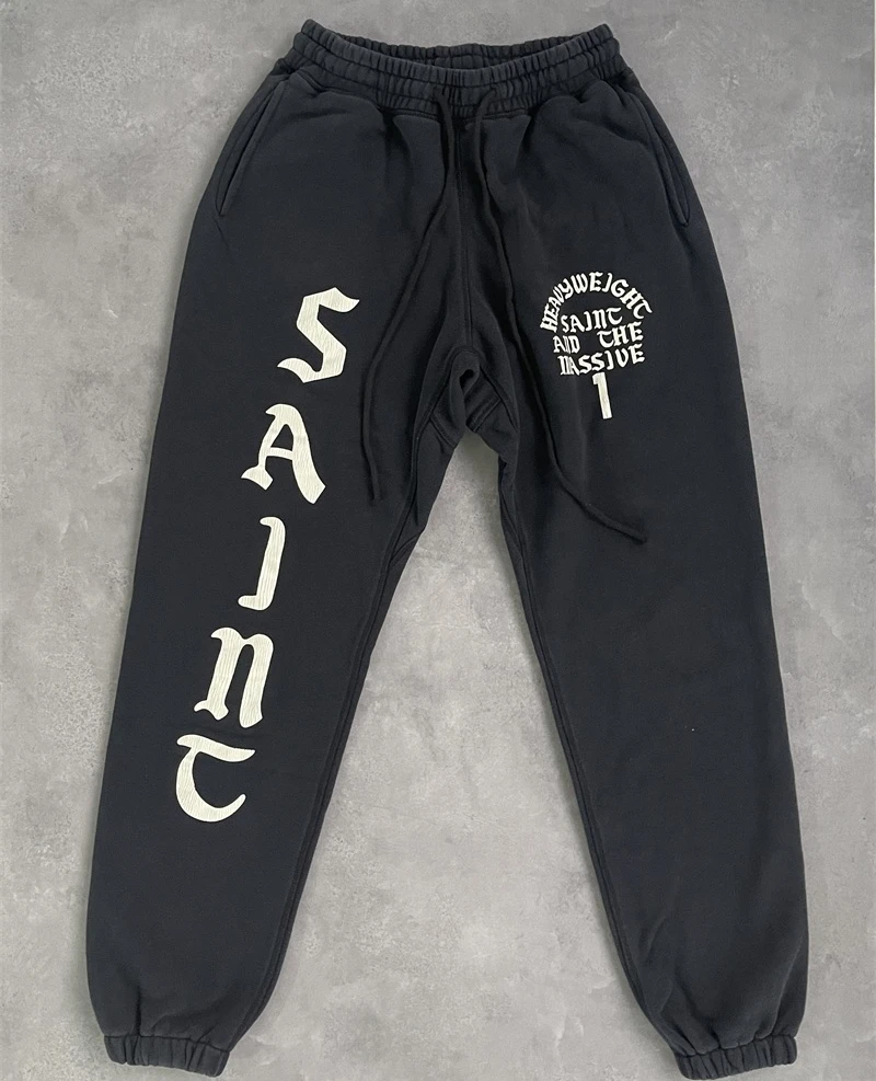 

25SS Washed Saint Michael Casual Pants Oversized Jogger Sweat Pants