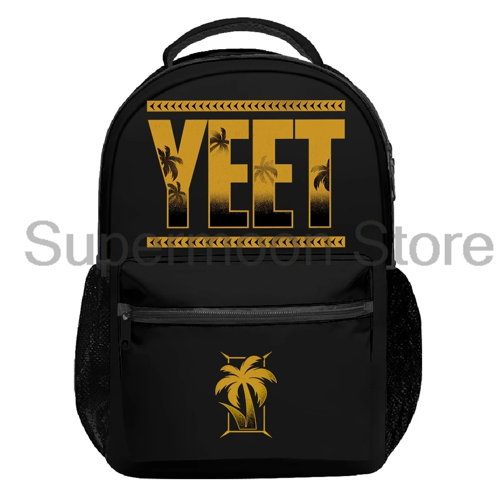 

Jey Uso Golden Yeet Rucksack Women Men Backpack Travel Bag Casual Daypack Outdoor Packsack