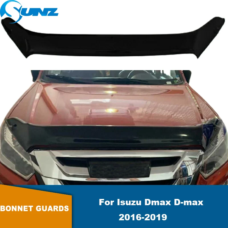 

Bonnet Guard For Isuzu Dmax D-max 2016 2017 2018 2019 Car Cover Engine Hood Cover Protector Bonnet Deflector ExteriorAccessories