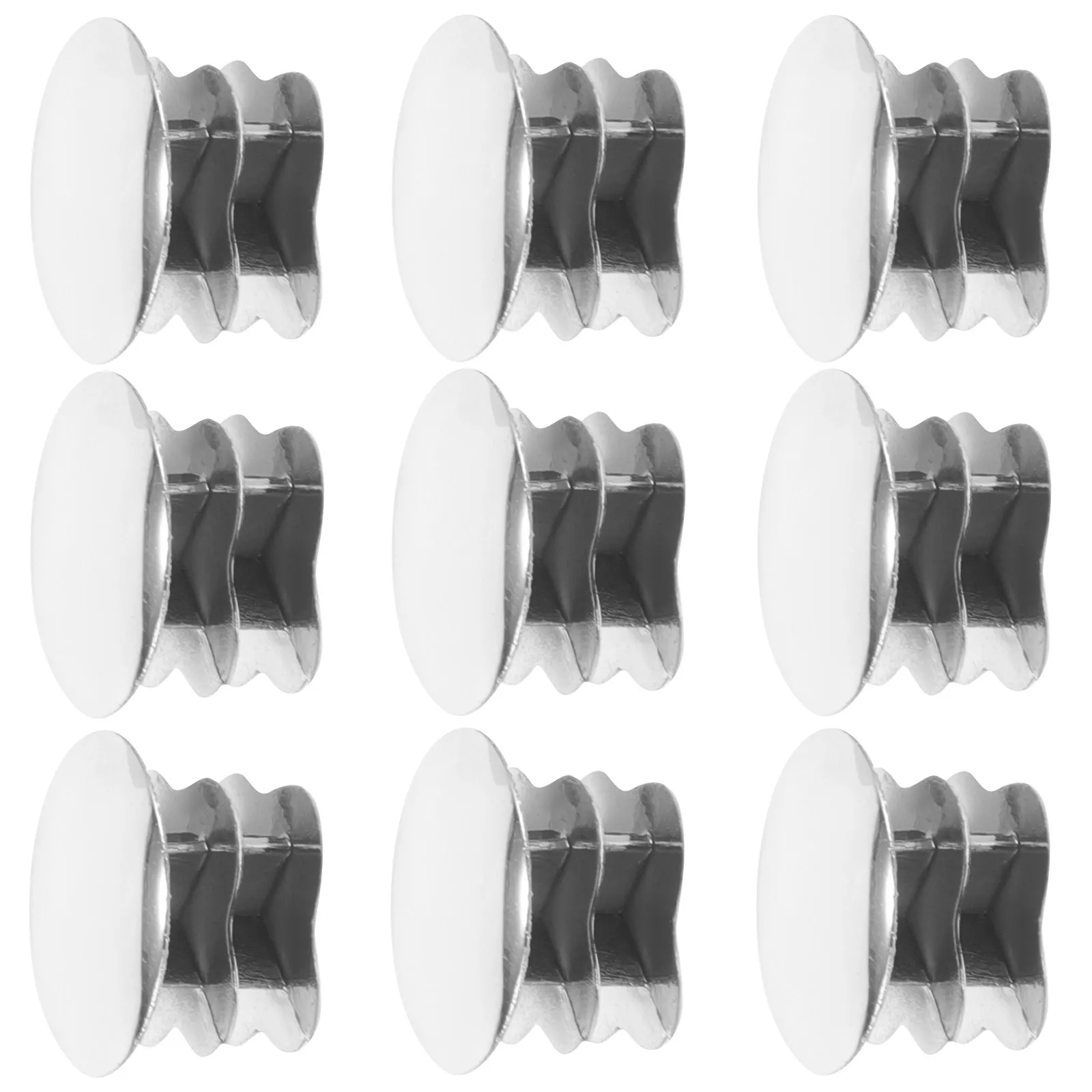 20Pcs Electroplated Pipe Plugs Plastic Hole Insert End Caps Tubing Pipe Post Seal Covers Caps Plastic Chair Leg Protectors - view 6