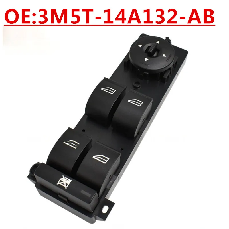 

Новый OE: 3M5T-14A132-AB подходит для Ford Focus, переключатель управления стеклоподъемником, переключатель управления стеклоподъемником