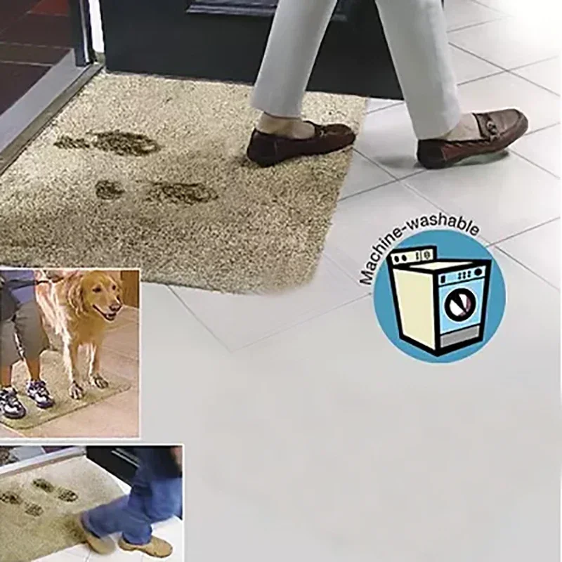 Super Absorbent Magic Door Mat Microfiber Clean Step Super Mat Washable Doormat Carpet Household Rug