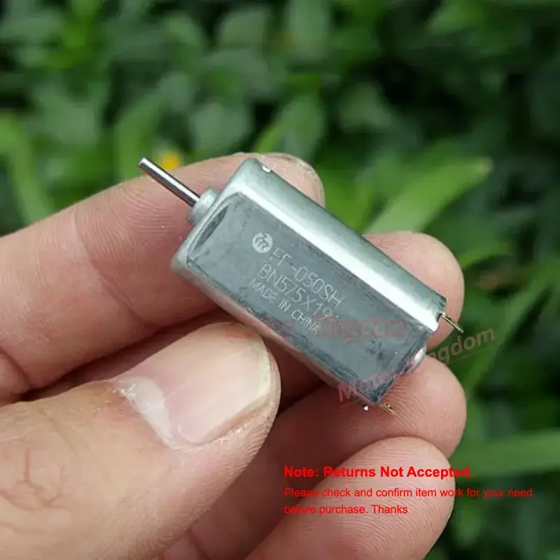 MABUCHI FF-050SH-1865 Micro Precious Metal Brush Motor DC 3V 3.7V 5V 6V High Speed Mini 15mm Electric Motor for Audio CD Player