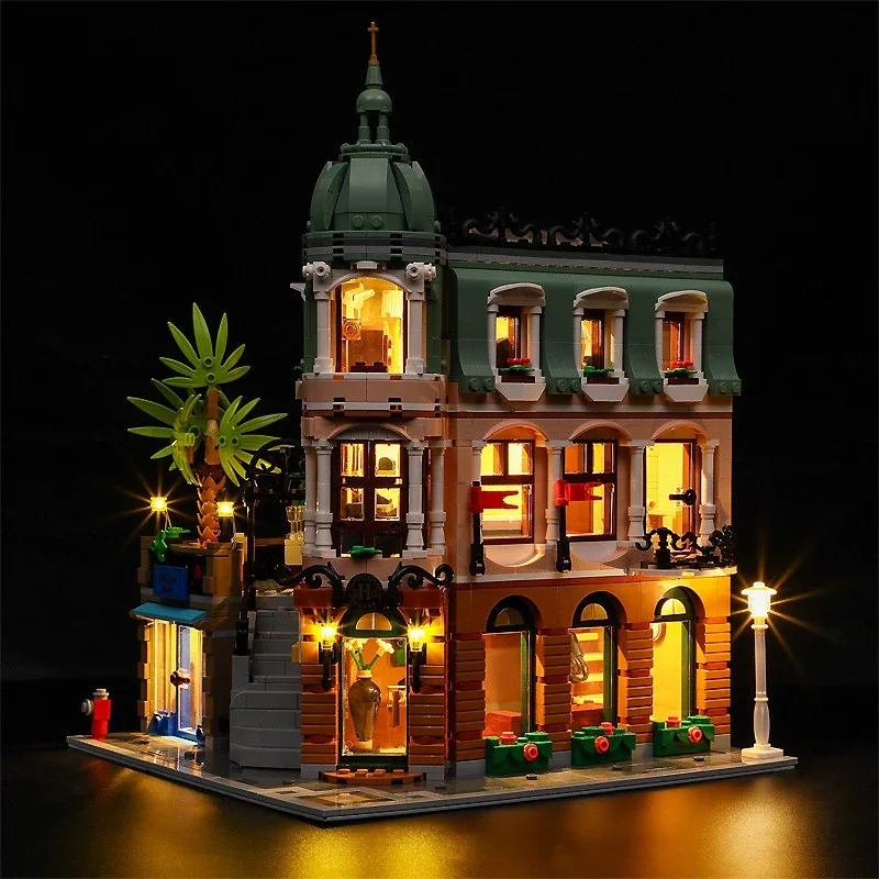 DIY LED Light Kit For LEGO 10297 Boutique Hotel  (Only LED Light,Without Blocks Model)