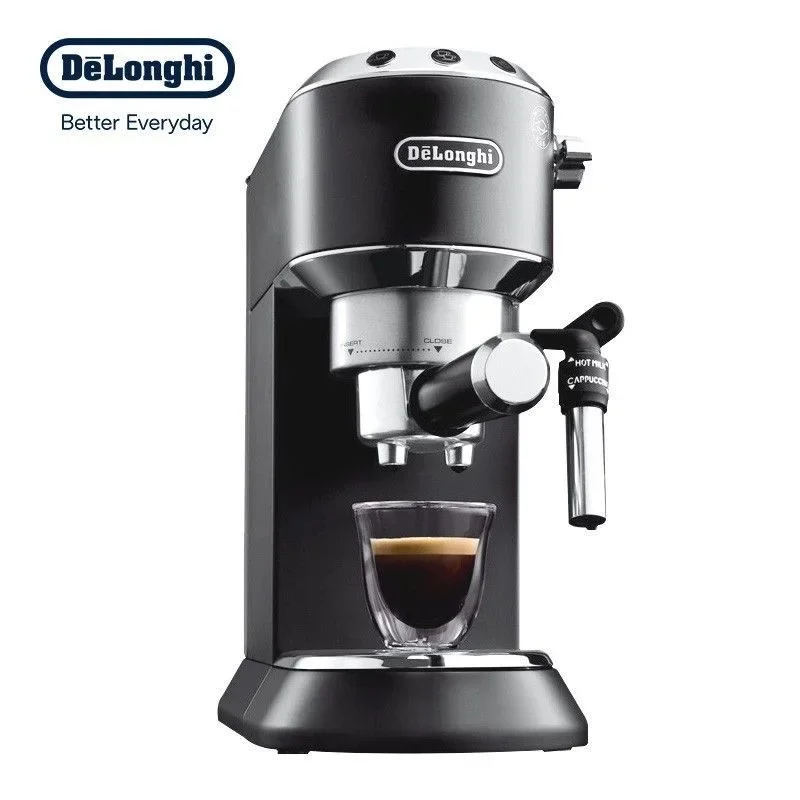デロンギ エスプレッソマシン ブラック EC685 De'Longhi エスプレッソマシン espresso Deluxe Dedica EC685M DeLonghi コーヒーメーカー・エスプレッソマシン