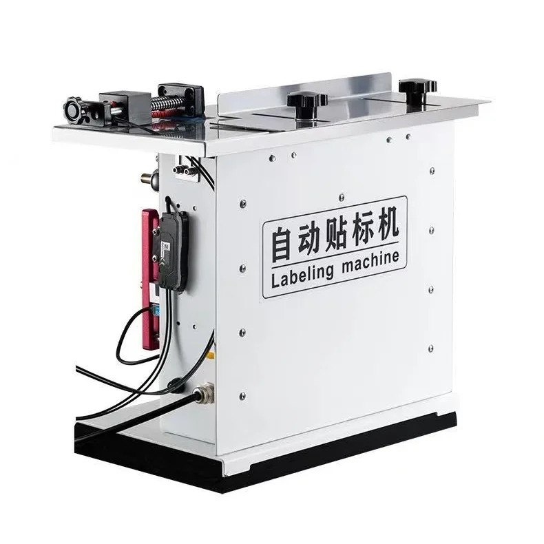 High Precision Flat Tamper Folding Labeling Machine Desktop Right Angle Sticker Applicator for Neat and Professional Packaging