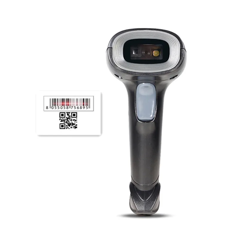 HS22 wired 1D / 2D bar code scanner warehouse logistics express supermarket commodity checkout barcode QR code scanning gun