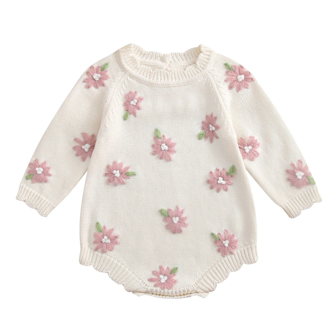 0-24m-100-cotton-baby-girl-romper-knit-flower-sweater-winter-clothes-thick-warm-floral-bodysuit-princess-outfit
