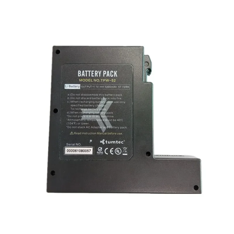 TPW-52 11.1V 5200mAh 57.72Wh Li Ion Battery Used in Tumtec Fusion Splicer