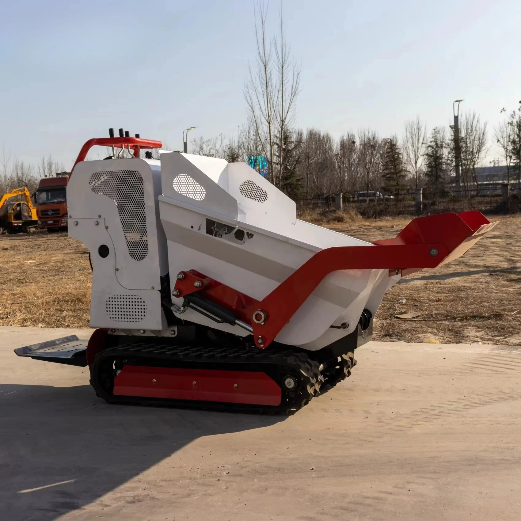 High Quality Self-Loading Mini Dump Truck Mining Track Transporter Remote Mini Dump Truck Price