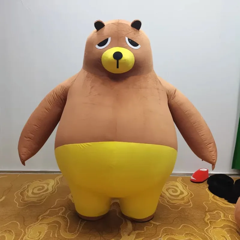 

Inflatable Bear Plush Walking Promotion Performance Cartoon Doll Puppet Clothes Large Event Performance Clothing