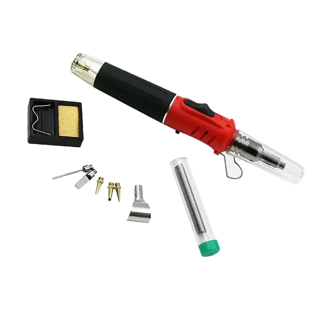 Pen Style Gas Soldering Iron Kit Lightweight Welding Torch Tool Portable Flame Burner for HVAC Applications