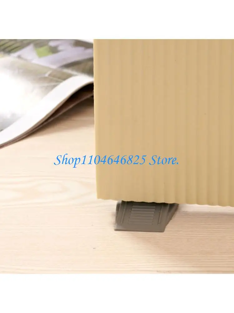 2Pcs Moveable Safety Door Stop Stoppers Anticollision PVC Door Stoppers Nonslip Door Rear Retainer Easy to Use