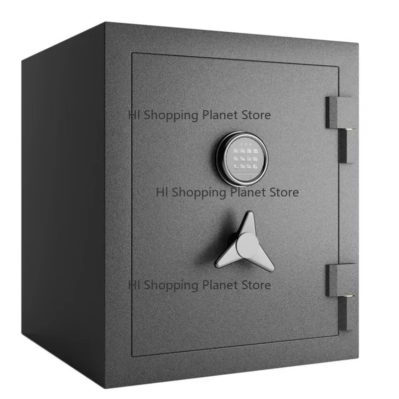 

Heavy-Du-ty Fire-Proof Home Office Safe with Fingerprint Lock Large Anti-Theft Safe Deposit Box for Hotels
