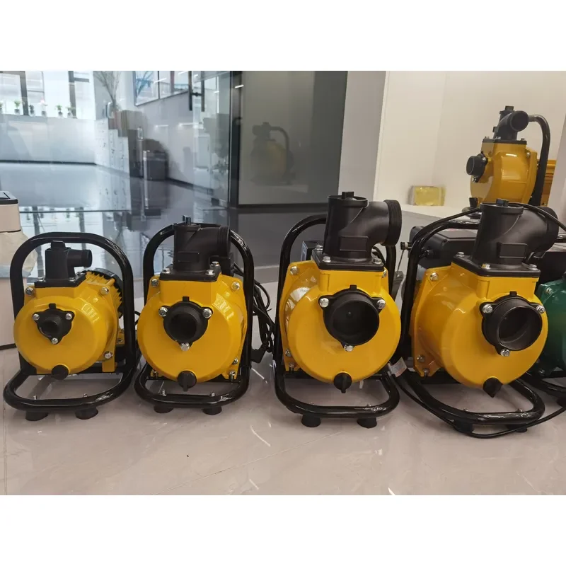 custom 750W 3inch 48V 60V 72V MPPT Solar Brushless Centrifugal Water Pump Self-Priming Sewage Pump for Home Garden Irrigation