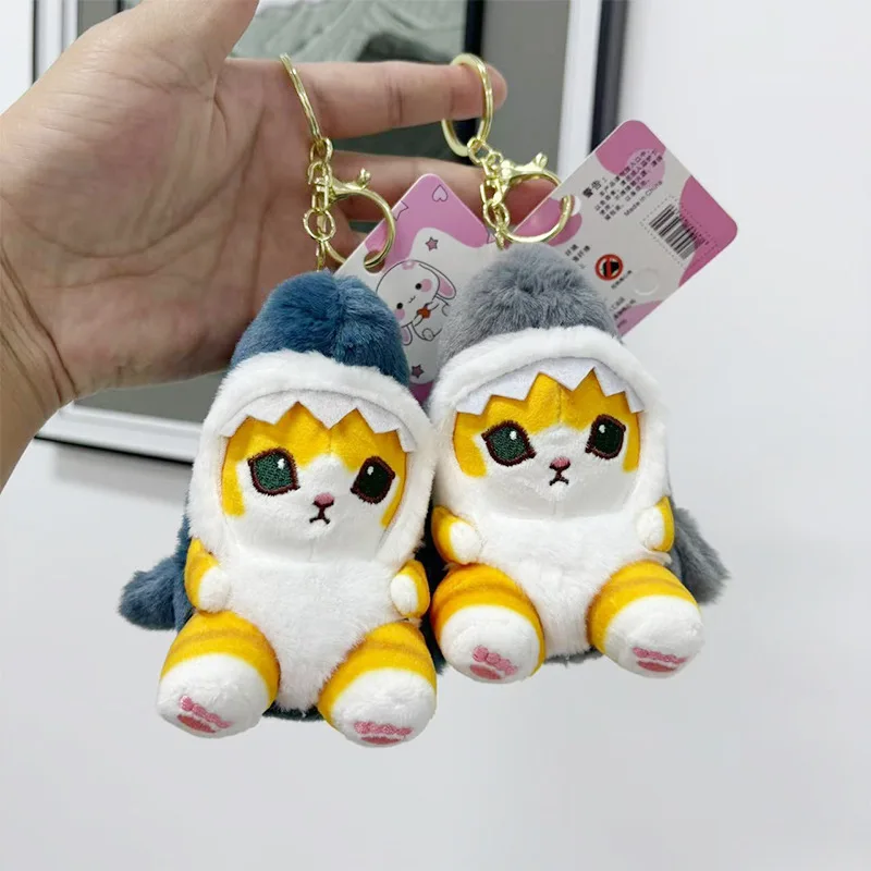 

Mofusand Cute Cartoon Plush Pendant Lovely Stuffed Toy Charm for Girls' Bag Decoration Soft Adorable Ornament Keychain Pendant