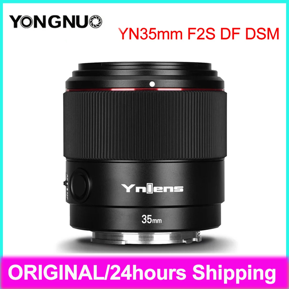 Yongnuo YN 35mm YN35mm F2S DF DSM AF MF Focus Mode Large Aperture Camera Lens Len for Sony E mount A7II A6600 A6500 A9 A7RII