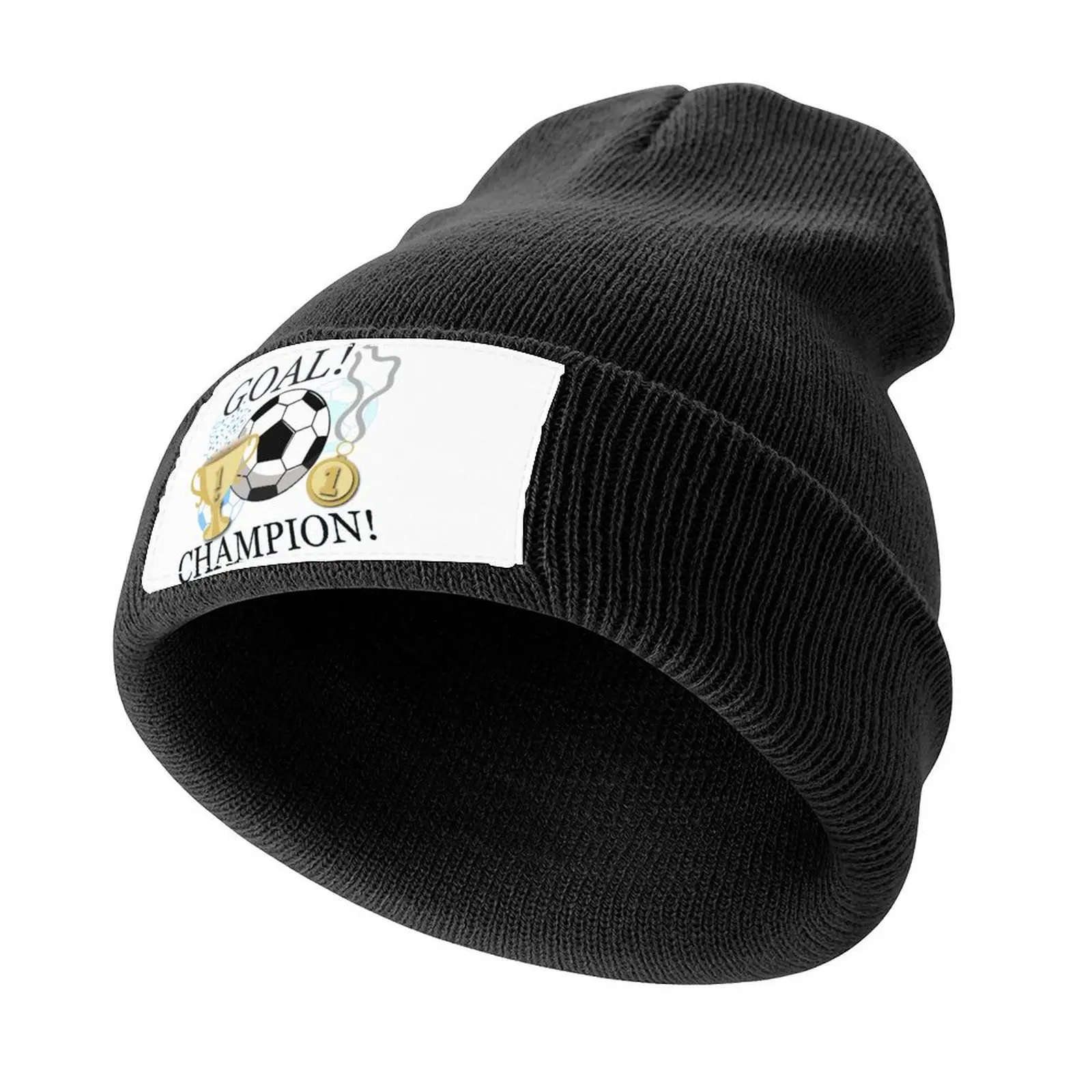 Football Goal Scoring Champion! Knitted Cap Sun Cap Anime Hat hard hat sun hat Mens Tennis Women's