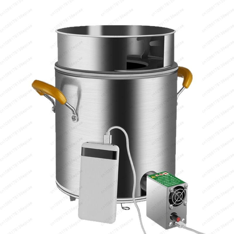 

Outdoor wood stove Wood gasifier Rural smokeless fire Home heating Camping Portable stainless steel wood stove