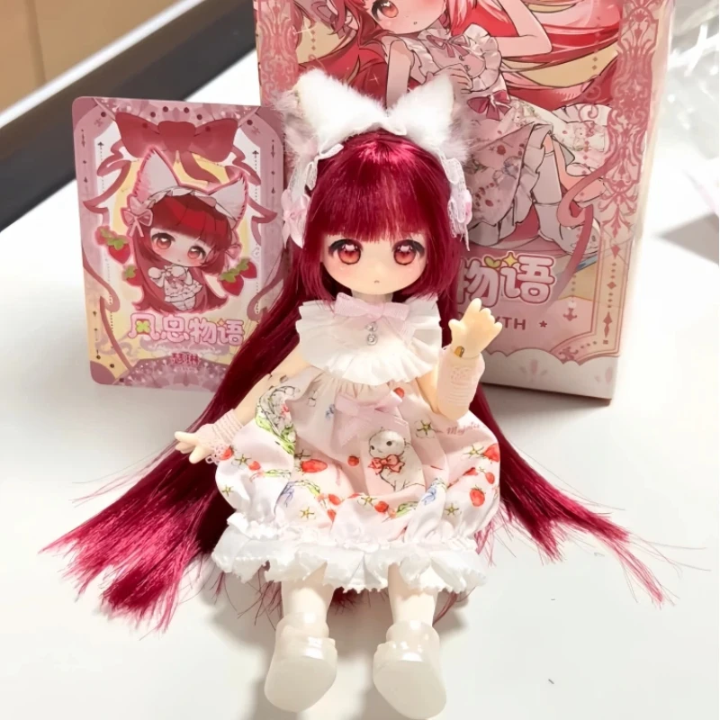 Items Inedible Dolls STILLWIND MYTH Series 1/12 Rooted Hair BJD Blind Box Action Figure Doll Desk Decor Ornament Surprise Gift - view 5