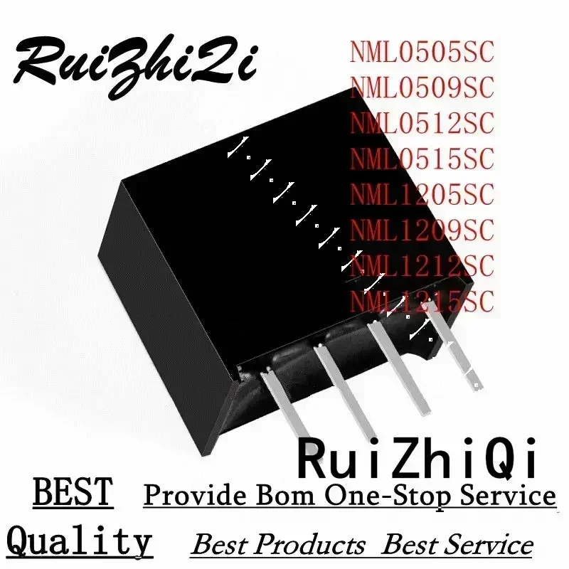 10PCS/LOT NML0505SC NML0509SC NML0512SC NML0515SC NML1205SC NML1209SC NML1212SC NML1215SC 2W SIP DC/DC CONVERTERS