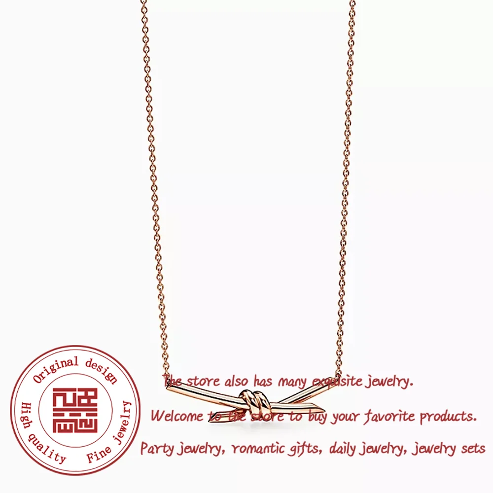 Tif Rose Gold Knot …