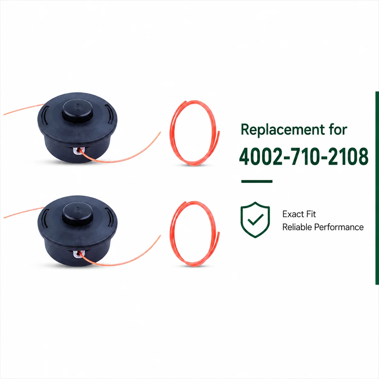 2Pcs Autocut 25-2 Trimmer Head for Stihl FS44 FS70C FS83 FS85 FS87 FS94 FS100RX FS120 FS250 KM110 KM130 Replaces 4002-710-2108