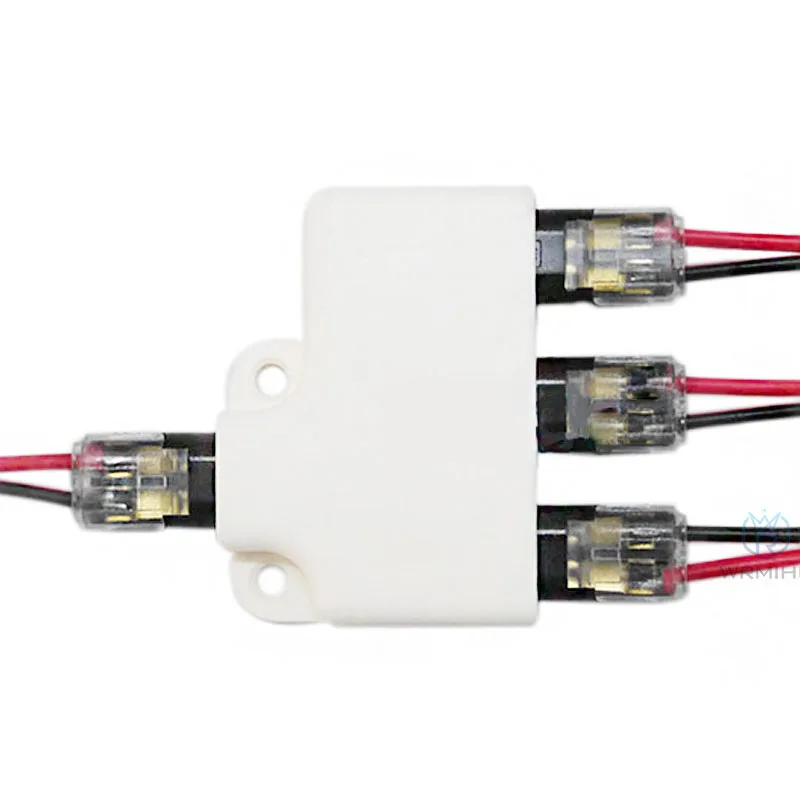 D2 2Ppin Low Voltage Dual Wire Plug in Interconnects No-Stripping Quick Cable Detachable Automotive Terminal Led Strip Connector