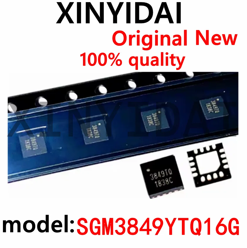 

5pcs/lot SGM3849YTQ16G/TR SGM3849 3849TQ encapsulation：QFN-16