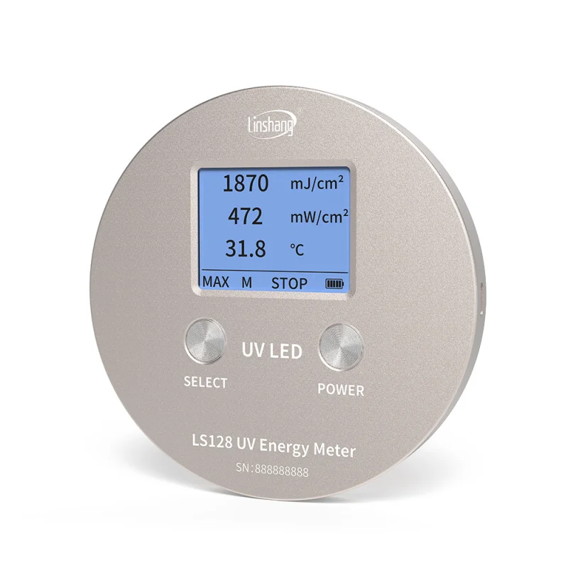 LS128 Portable UV Energy Meter 340nm to 420nm UV Intensity Measurement UV LED Curing Light Radiometer