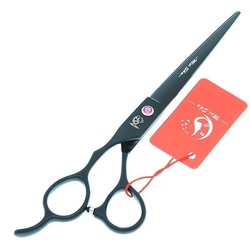 7,0" Friseurschere für Linkshänder, professionelle Haarschneideschere, Haarschere zum Ausdünnen und Stylen, A0184A – Detail 6
