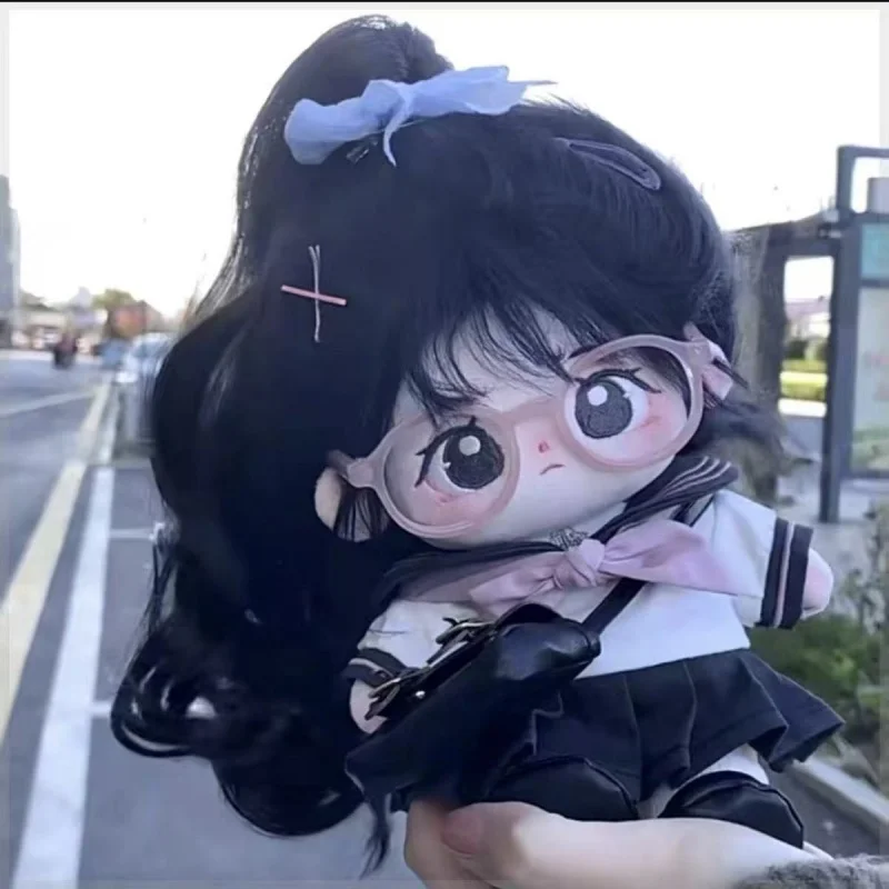 15 17cm Mini Plush Doll'S Clothes Outfit Accessories For Korea Kpop Exo For Labubu Idol Glasses Sunglasses Pearl Necklace Gift