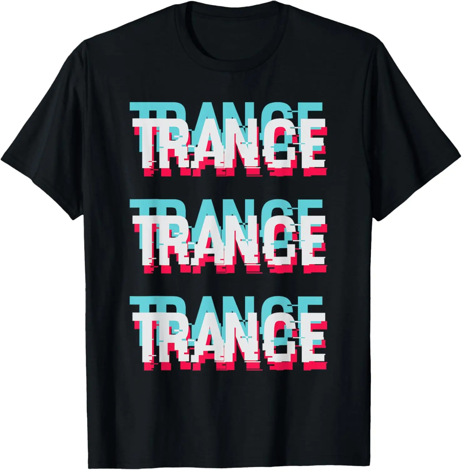 I Love Trance T-Shirt Print Original Design Gifts T Shirts Print on Demand Mens T Shirt Casual Mens Clothing Ropa Hombre