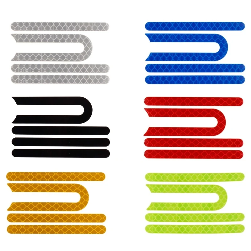 

31KC Reflective Side Protectors Warning Sticker Car Motorcyle Night Saftety Sticker