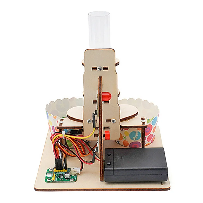 A60F-1Set Intelligent Go Sorter DIY Science Experimental Kit Youth STEAM Education Handicraft Model Wooden Technologia Science T
