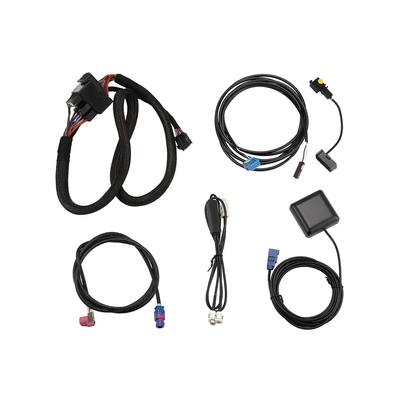 

For VW Golf 7 MK7 Passat B8 MQB TIGUAN POLO 6C MIB Radio Adapter Cable Wire Harness Testing Platform With 2 To 1 Cable