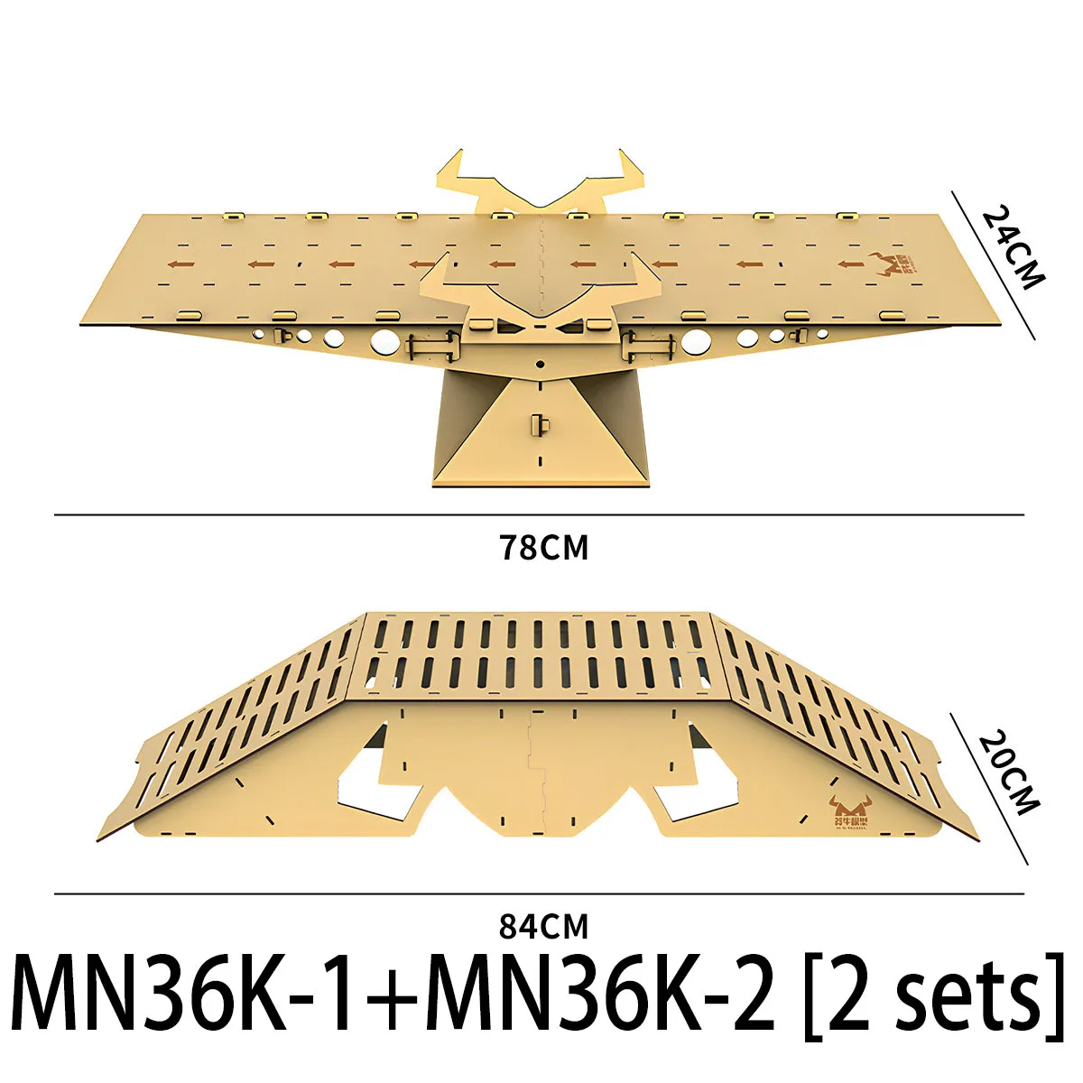 Rc-MN1/12/18 prop simulation obstacle off-road roadblock steep slope modification fully upgraded