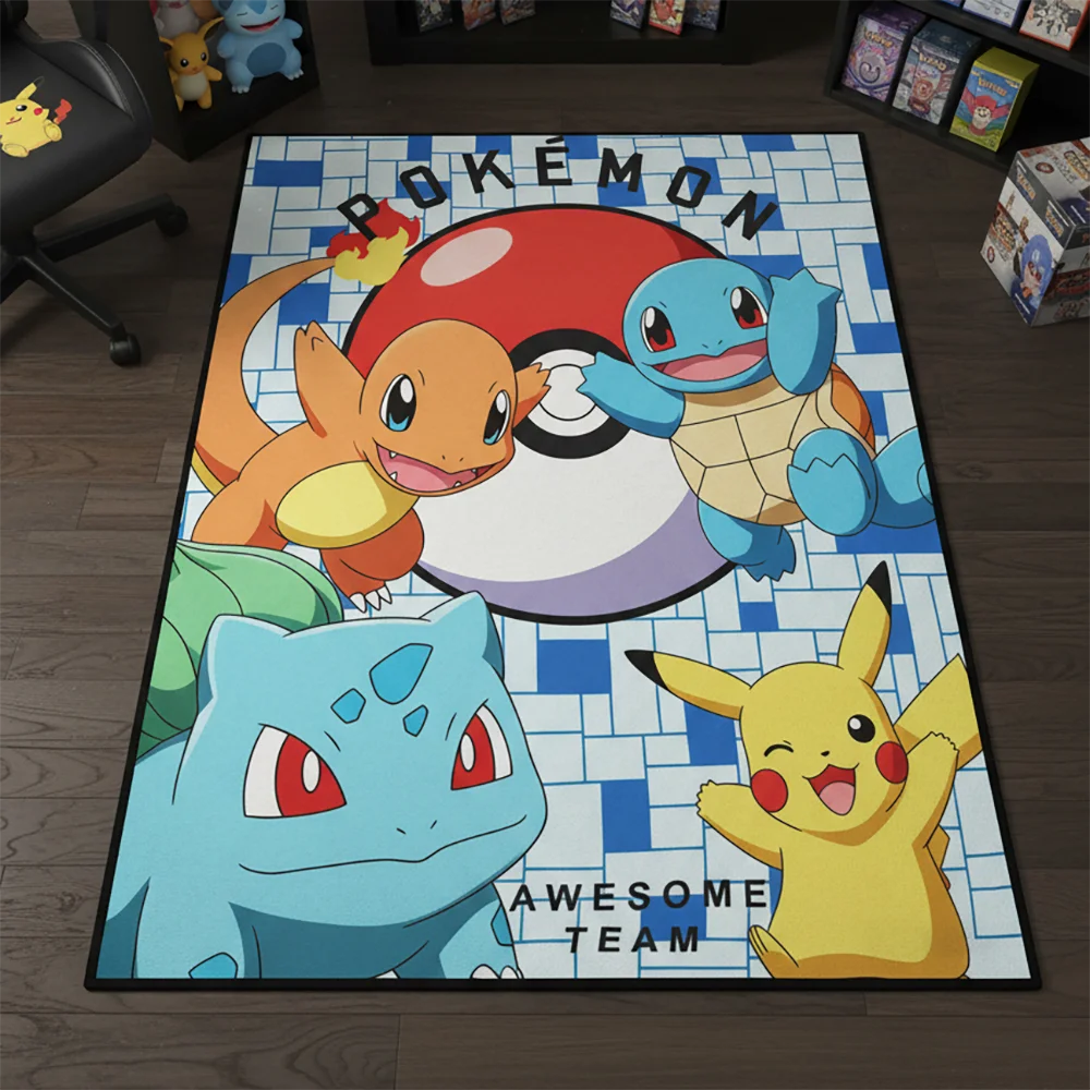 Anime Halı Pokemon Sevimli Ail - Gaming Accessories For Kids Room incelemesi ve fiyatı