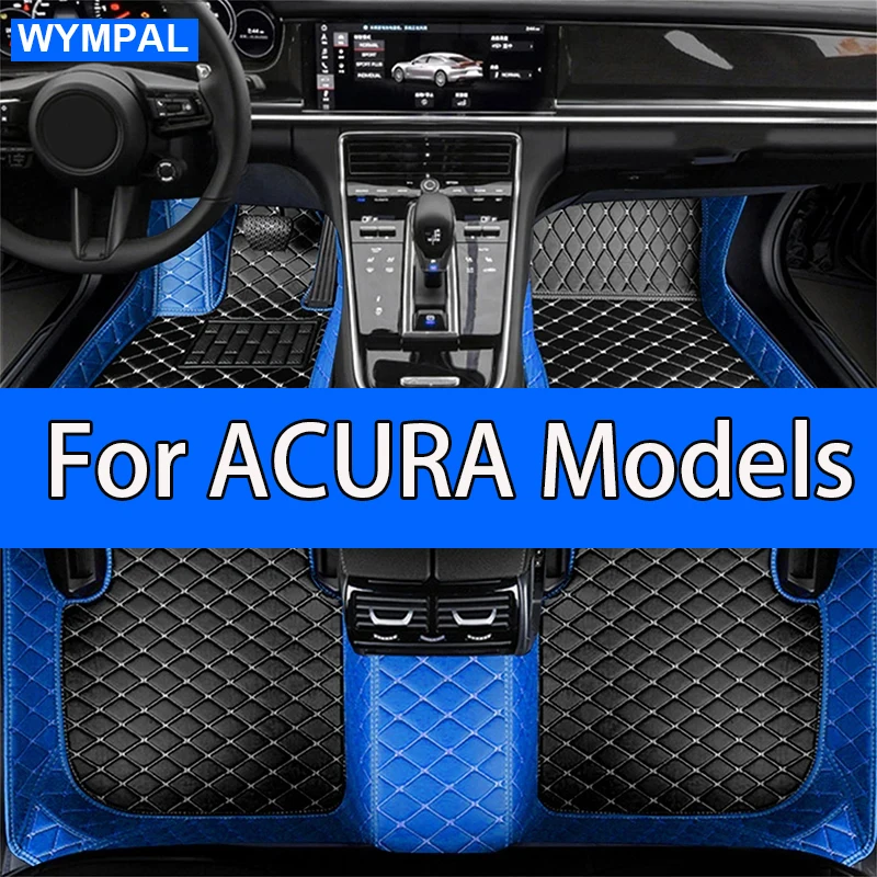 Car Floor Mats For ACURA MDX RDX ZDX RL TL CDX cc TLX TSX RSX NSX ILX Legend Integra RLX Astra CL RSX MDX Car Accessories