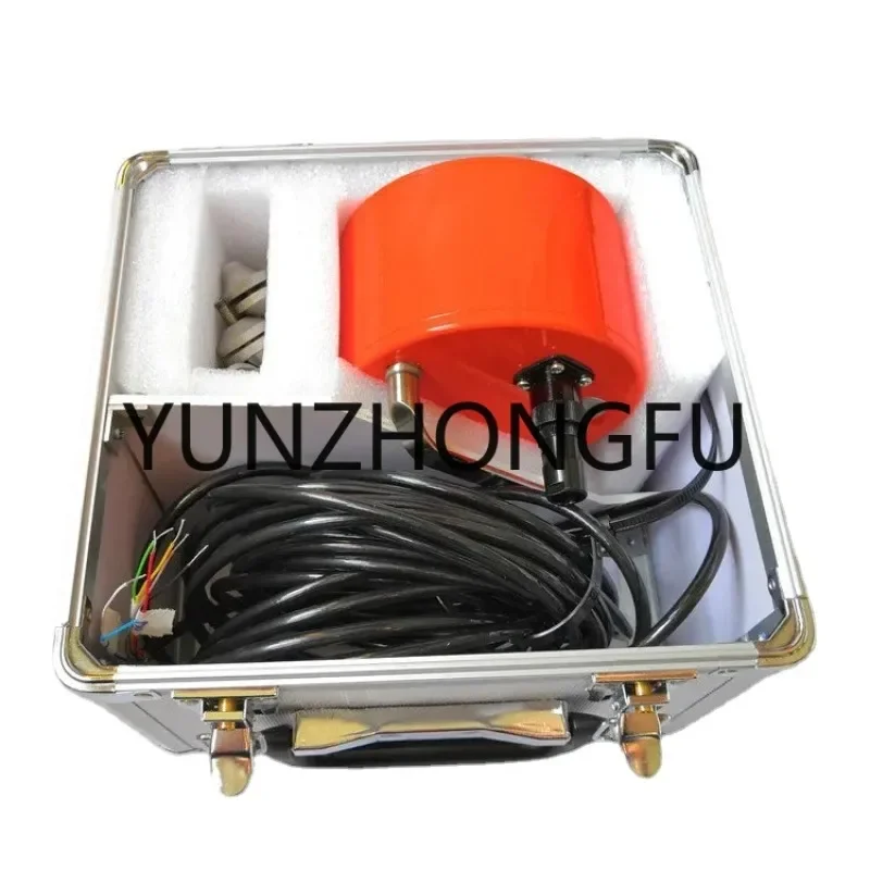 3C / 3D geophone 2Hz Low Frequency High sensitivity Three Component Geophone 2 Hz metal land case