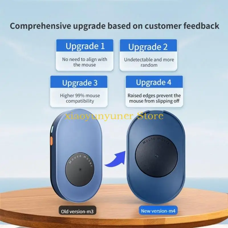 P9JB Desktop Mouse Activity Tool with Quick Control and USB Cable Virtual Mouse Mover