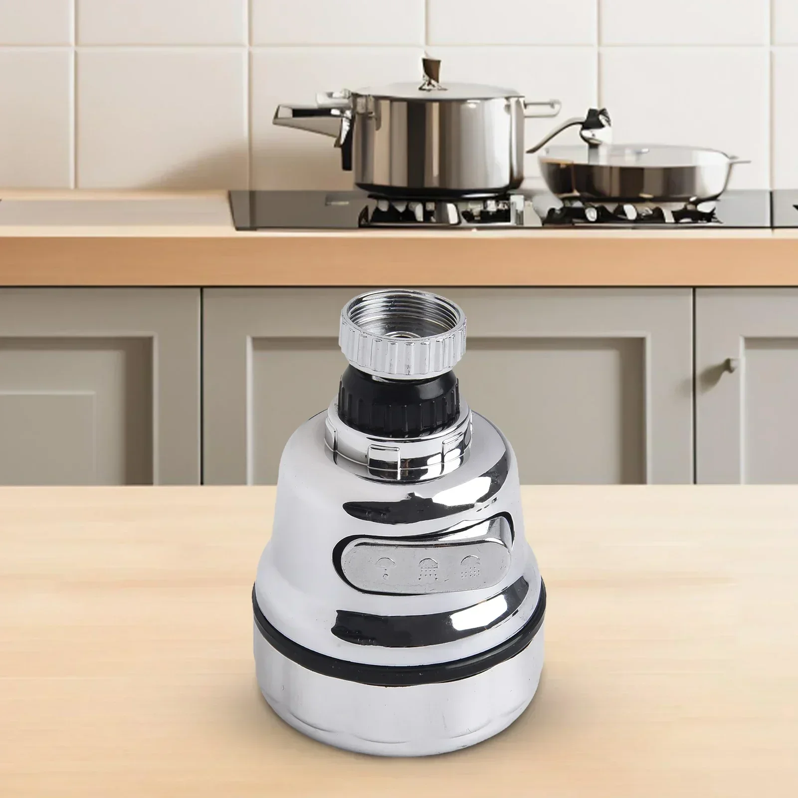 360 Degree Rotating Faucet MovableUniversal Splash Filter Faucet Spray Head Anti Splash Filter Faucet Children Movable