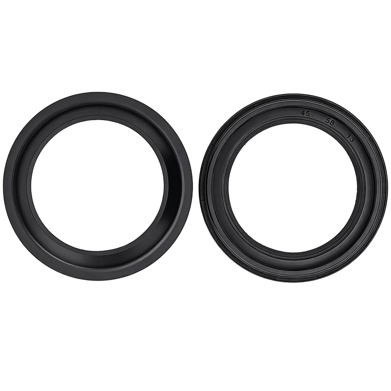 45*58 Motorcycle Front Fork Damper Dust Seal For Gas-Gas EC125 250 For Moto Guzzi  850 940 1100 1200 For Cagiva Canyon 500 900